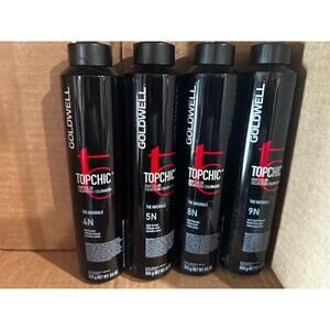 Goldwell Topchic The Naturals 4N 5N 8N 9N Hair Color